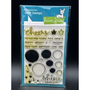Lawn Fawn Clear Stamps - LF978 Let's Bokeh